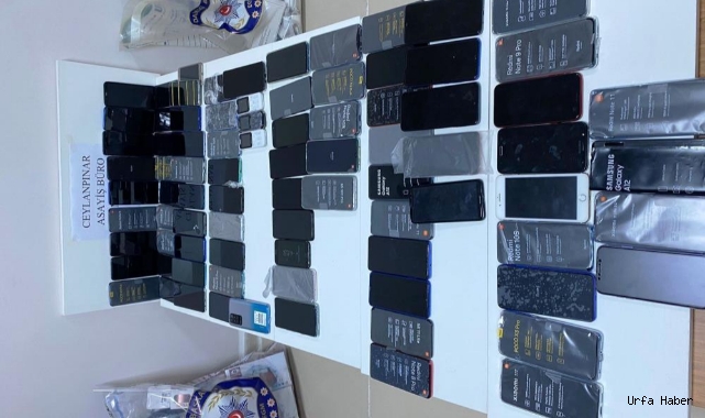 Şanlıurfa’da çok sayıda kaçak cep telefonu ele geçirildi