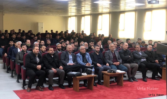 Suruç İlçe Emniyet Müdürlüğü'nden 'UYUMA' semineri