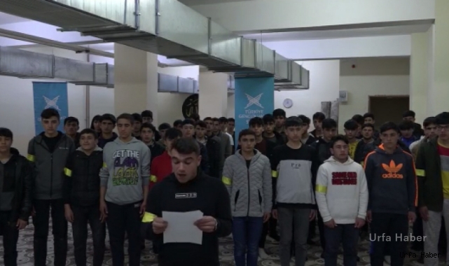 TÜGVA’lı gençler Çanakkale Zaferini unutmadı