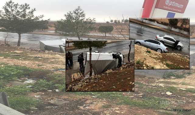  Urfa’da kaza! Otomobil ile pikap çarpıştı