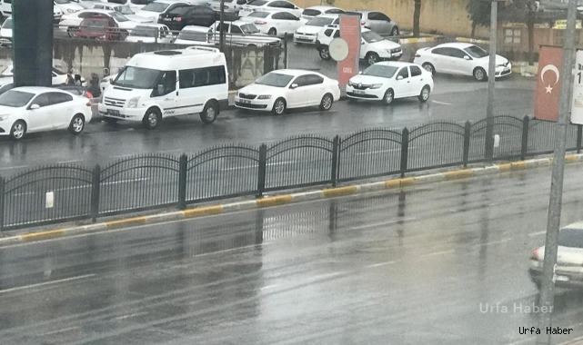 Urfa sağanak yağmura teslim oldu!