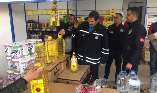 Viranşehir’de marketlere fiyat ve stok denetimi