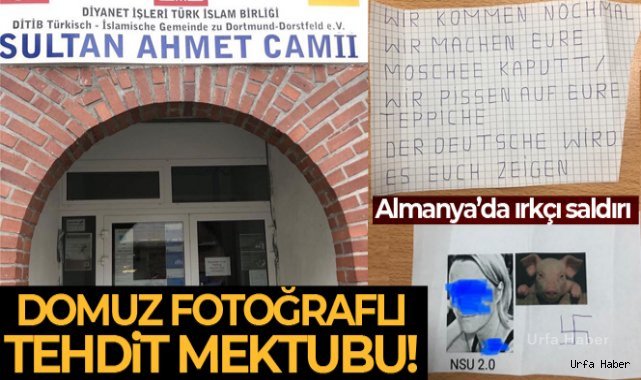 Almanya'da camiye ırkçı saldırı