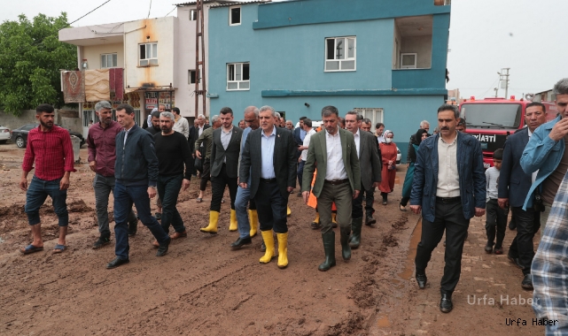 Başkan Beyazgül, ‘’yaraları hep birlikte saracağız”