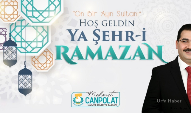 Başkan Canpolat’tan ramazan ayı mesajı
