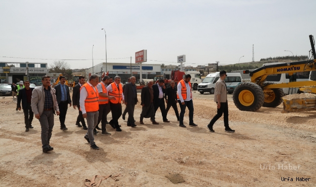  Beyazgül, evren sanayi sitesi bağlantı yolunu inceledi