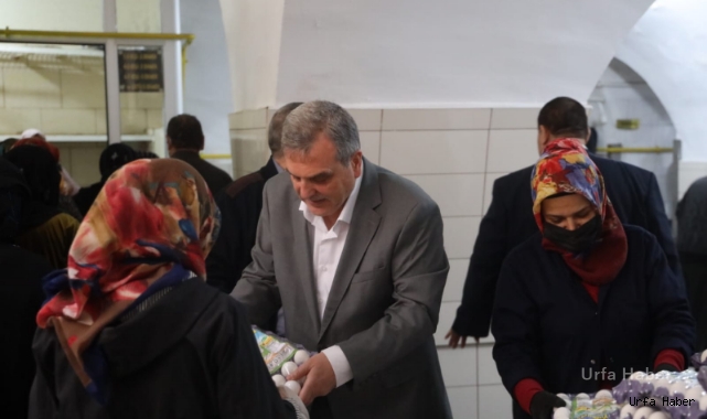 Beyazgül, Şanlıurfa aşevini ziyaret etti