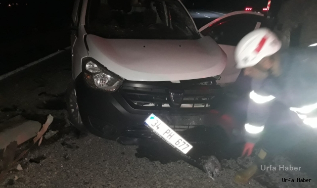 Bozova’da 2 araç çarpıştı 7 kişi yaralandı