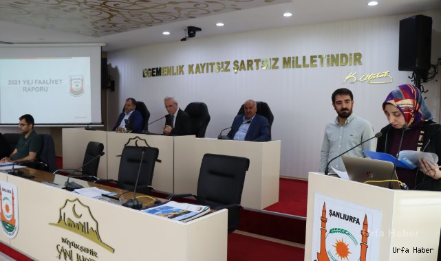Büyükşehir meclisinde 2021 yılı faaliyet raporu onaylandı
