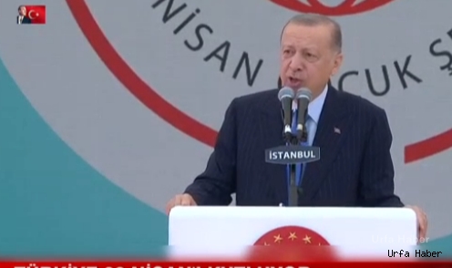 Cumhurbaşkanı, Müslüm Gürses'in şarkısından alıntı yaparak mesaj verdi