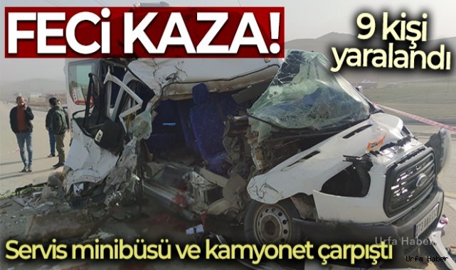 Feci trafik kazası: 9 yaralı