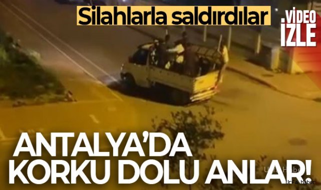 İki grubun kavgasında sokakta silah sesleri yankılandı