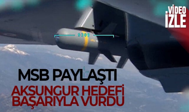 MSB, AKSUNGUR’dan ilk defa gerçekleşen MAM-L atışlarını paylaştı