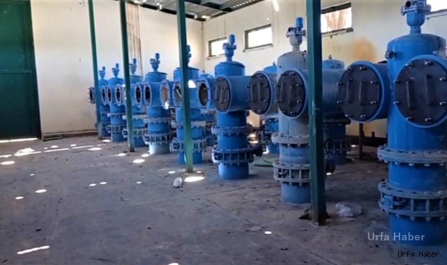 Şanlıurfa’da hırsızlar sulama borularını ve filtreleri çaldılar