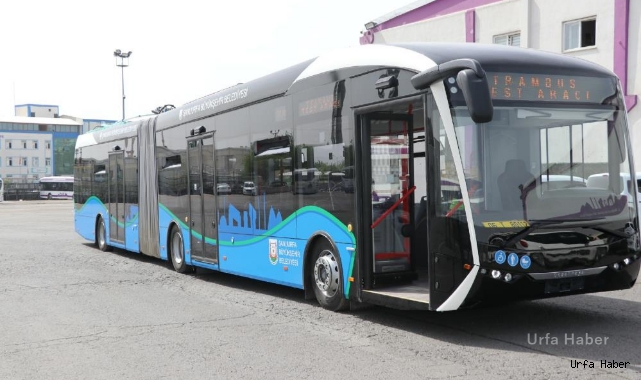 Şanlıurfa’da trambüs heyecanı