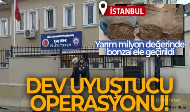 Dev uyuşturucu operasyonu!