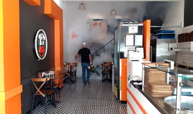 Siverek'te ilaçlama çalışmalarına devam ediyor