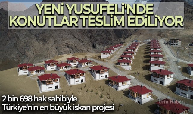 Yeni konutlar teslim ediliyor