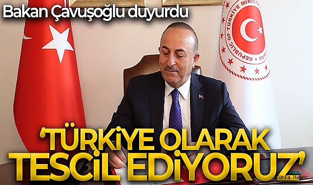 Bakan Çavuşoğlu: 'Ülkemizin BM nezdinde yabancı dillerdeki adını da 'Türkiye' olarak tescil ediyoruz'
