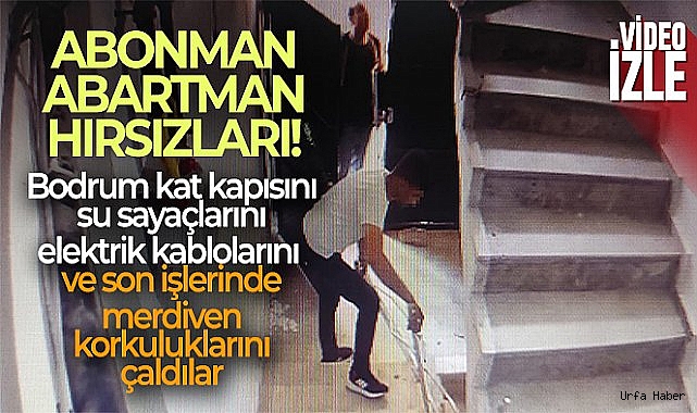 Batman'da hırsızlar merdiven korkuluklarını çaldı
