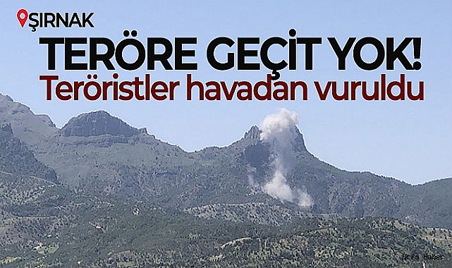 Cudi'de hava operasyonu başladı
