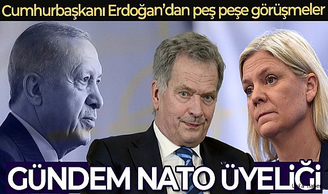 Cumhurbaşkanı Erdoğan'dan peş peşe kritik görüşmeler