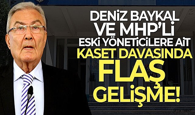Deniz Baykal ve MHP'li eski yöneticilere ait müstehcen görüntülerin dağıtılmasına ilişkin 2 polis tutuklandı