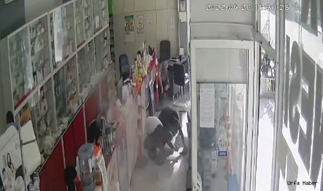 Eczaneye silahlı saldırının yeni görüntüleri ortaya çıktı