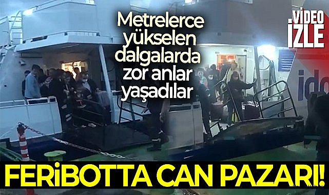 Feribotta can pazarı!