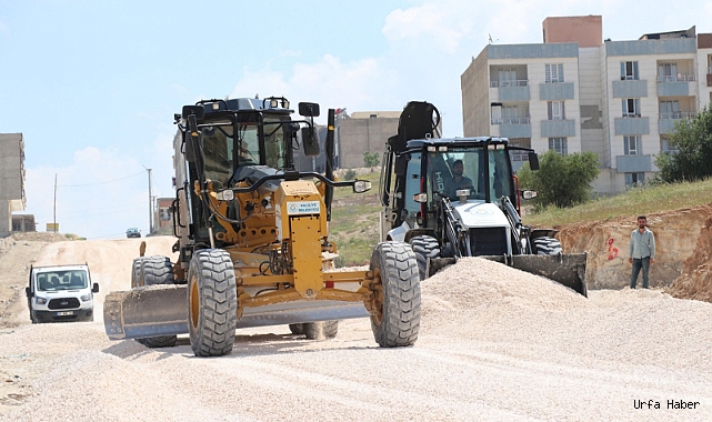 Haliliye’de yollar konforlu hale geliyor