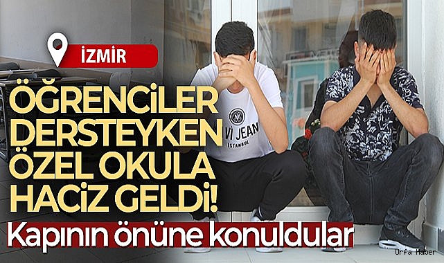 Öğrenciler dersteyken özel okula haciz geldi
