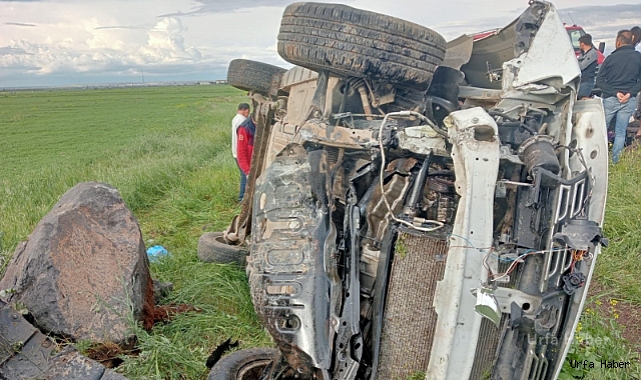 Siverek'te trafik kazası: 5 yaralı