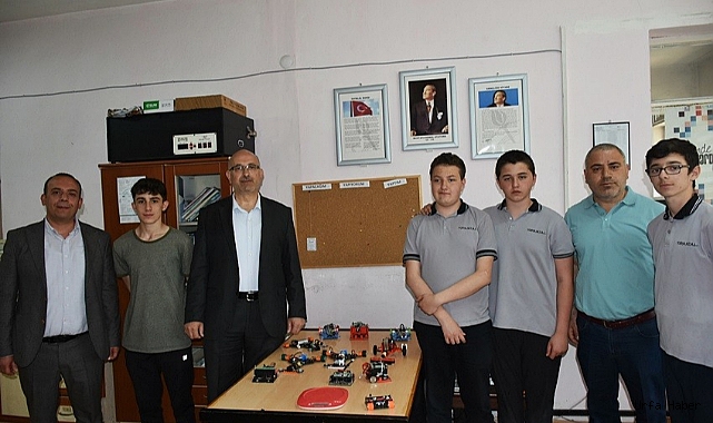 Tosya Mesleki ve Teknik Anadolu Lisesi 'Robot Yarışması'na iddialı gidiyor