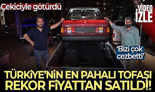Türkiye'nin en pahalı Tofaş, 1991 model araç 250 bin liraya satıldı