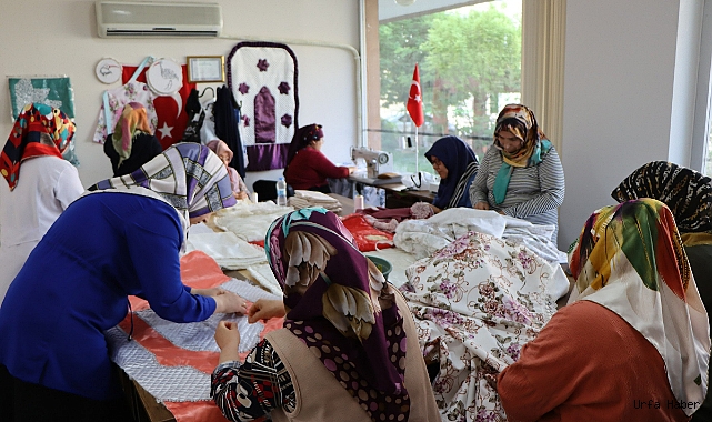 Urfalı kadınlar, aile bütçesine katkı sağlıyor