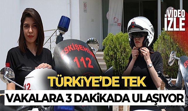 112'nin tek motosikletli kadın ATT'si 4 yıldır görevinin başında