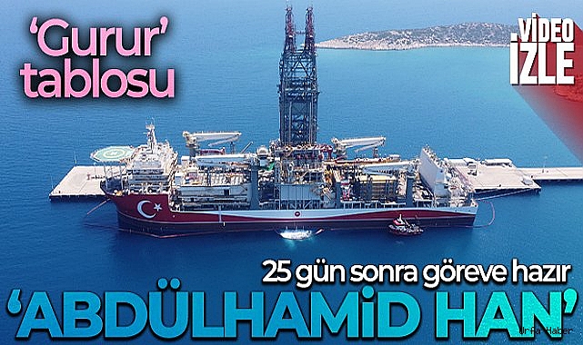 'Abdülhamid Han' gemisi 25 gün sonra göreve hazır, vatandaş gurur duyuyor