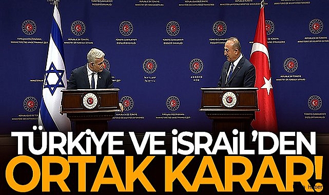 Bakan Çavuşoğlu, İsrailli mevkidaşıyla görüştü
