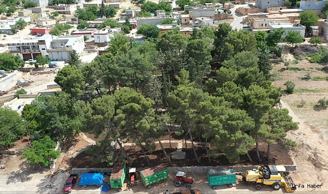 Büyükşehir’den yanal oba mahallesinde park çalışması