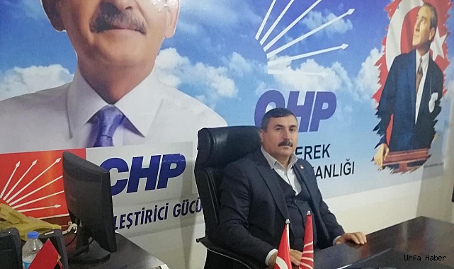 CHP Siverek İlçe Başkanı Mehmet Demirbüken Urfa Haber'e konuştu