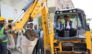 Eyyübiye’de dört mahallede doğalgaz sevinci