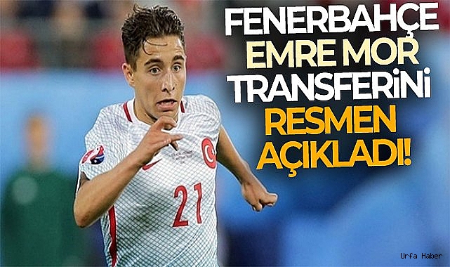 Fenerbahçe Emre Mor transferini resmen açıkladı!