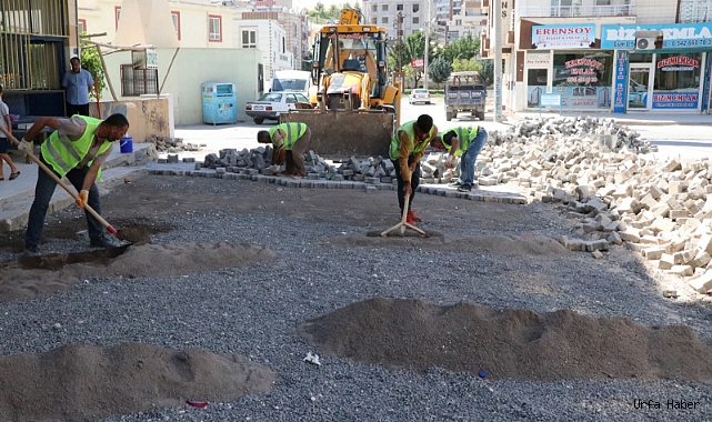 Haliliye'nin sokakları bakım ve onarım ile yenileniyor