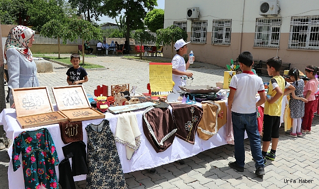 Hilvan’da el işi ürünler sergilendi