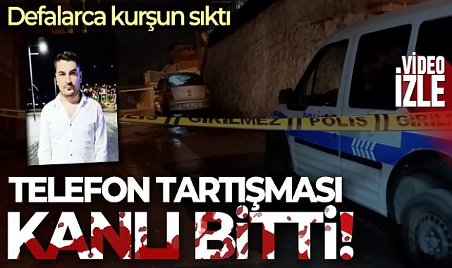 İzmir'de cinayet: Telefon tartışması kanlı bitti