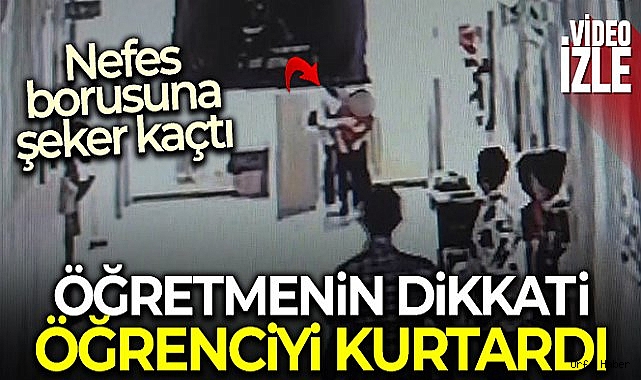 Okulda Heimlich Manevrası hayat kurtardı