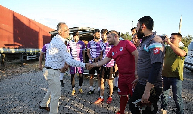 Sanayi esnafı 25 yıl sonra turnuvada ter döktü