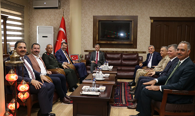 Şanlıurfa Cumhuriyet Başsavcısına veda ziyareti
