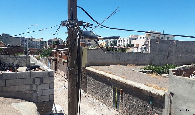 Şanlıurfa'da kablo hırsızları mahalle sakinlerini internetsiz bıraktı