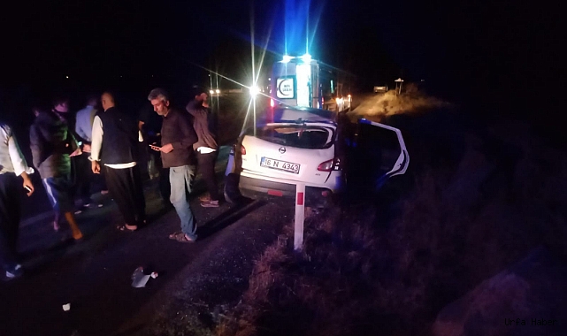 Siverek'te feci trafik kazası: 4 yaralı